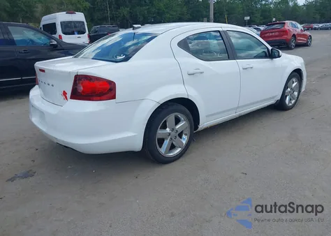 2011 Dodge Avenger Lux from USA, damaged, VIN 1B3BD2FG1BN549016